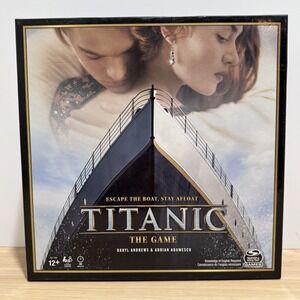 TITANIC The Game Escape The Boat Stay Afloat Board Game Spin Master Games NEW OB